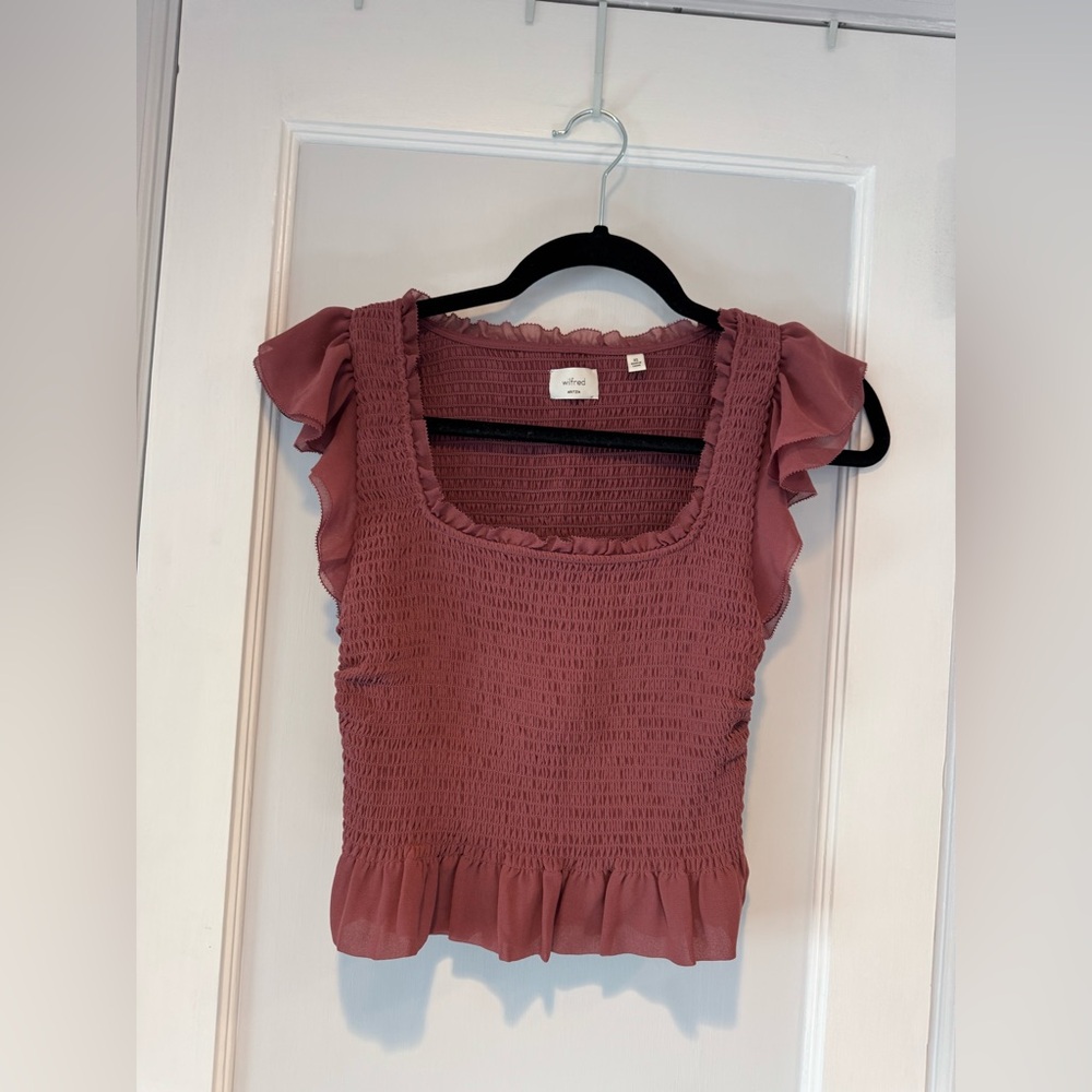 Aritzia Celia cropped square neck top - Picture 4 of 10